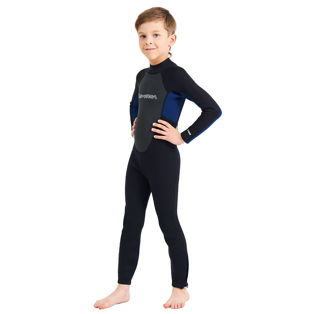 Lemorecn Wetsuits Youth Premium Neoprene 3mm Children's Shorty Swim Su